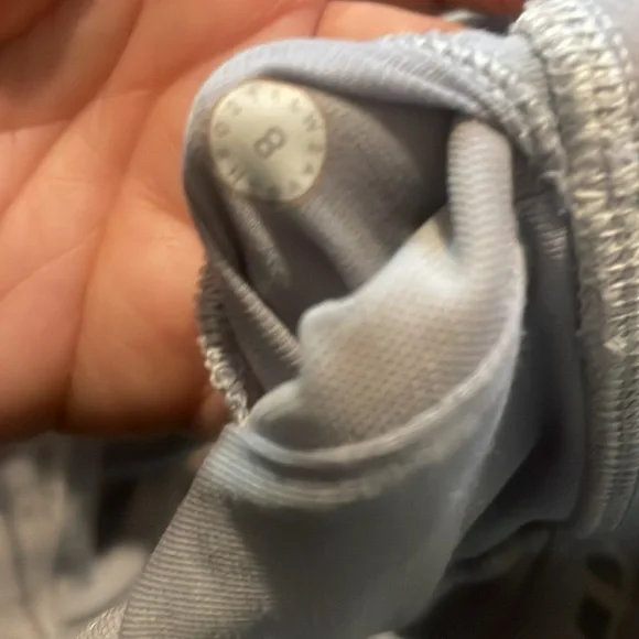 Lululemon Energy Bra Long Line *Med Support, B-D Cup - 8 Incognito Camo White - Picture 5 of 5